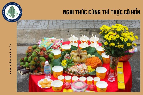 Nghi thức thờ thí thực cô hồn tận nơi chuẩn chỉnh nhất Nghi thức bái thí thực cô hồn tận nơi chuẩn chỉnh nhất