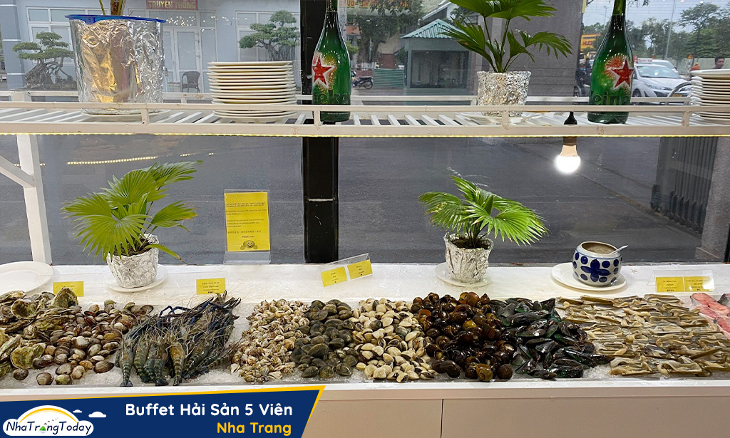 Nhà hàng Buffet Hải Sản 5 Viên Nha Trang - Trải nghiệm ẩm thực đỉnh cao