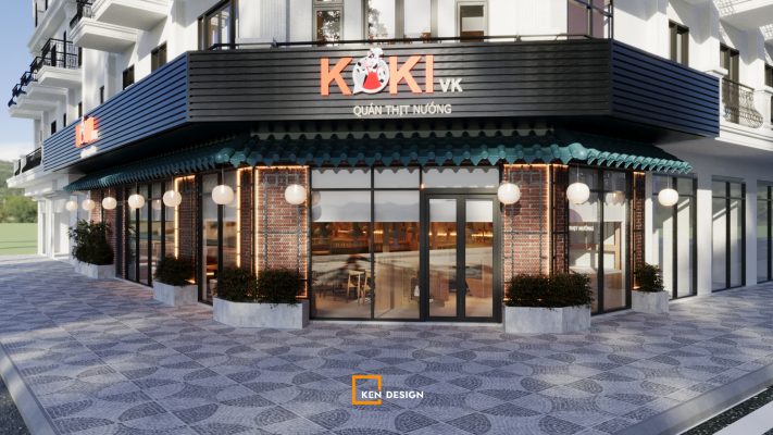 Khám phá thi công nhà sản phẩm bbq koki tại thanh hóa