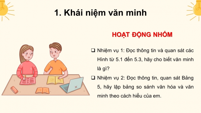Giáo án điện tử lịch sử hào hùng cánh diều bài xích văn minh Giáo án điện tử lịch sử hào hùng cánh diều bài văn minh